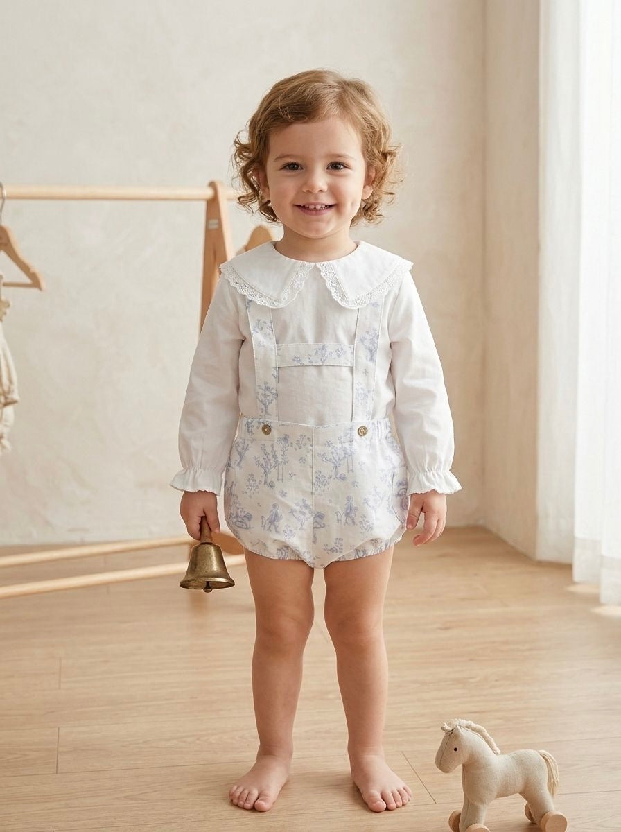 Pantalón con tirantes - Ilusión
