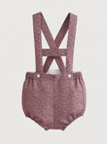 Pantalón con tirantes bolsillos - Tierra