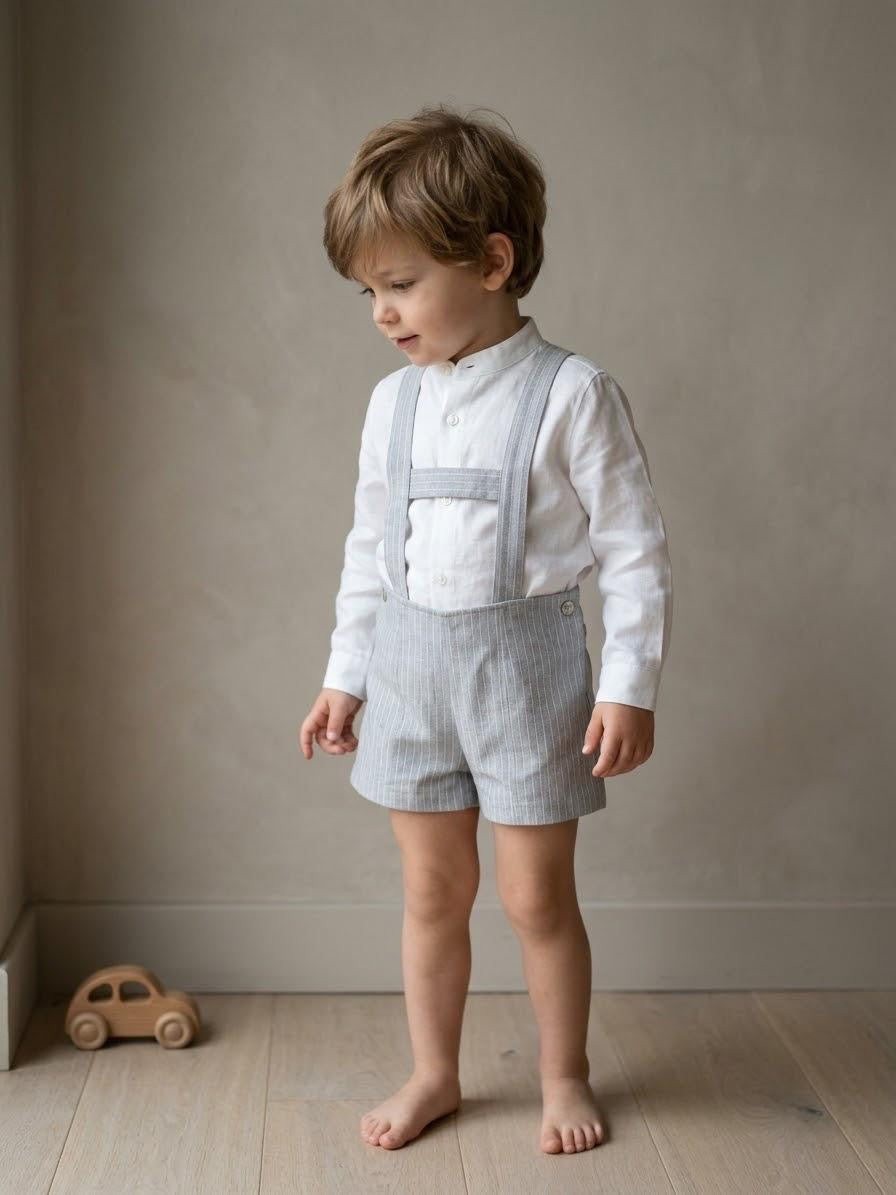 Pantalón con tirantes - Lluvia