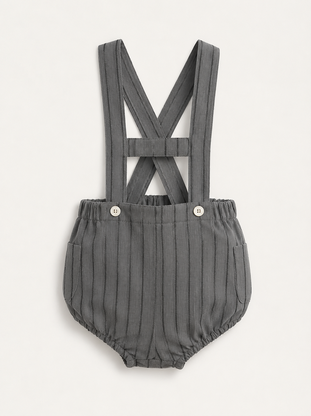 Pantalón con tirantes bolsillos - Olmo