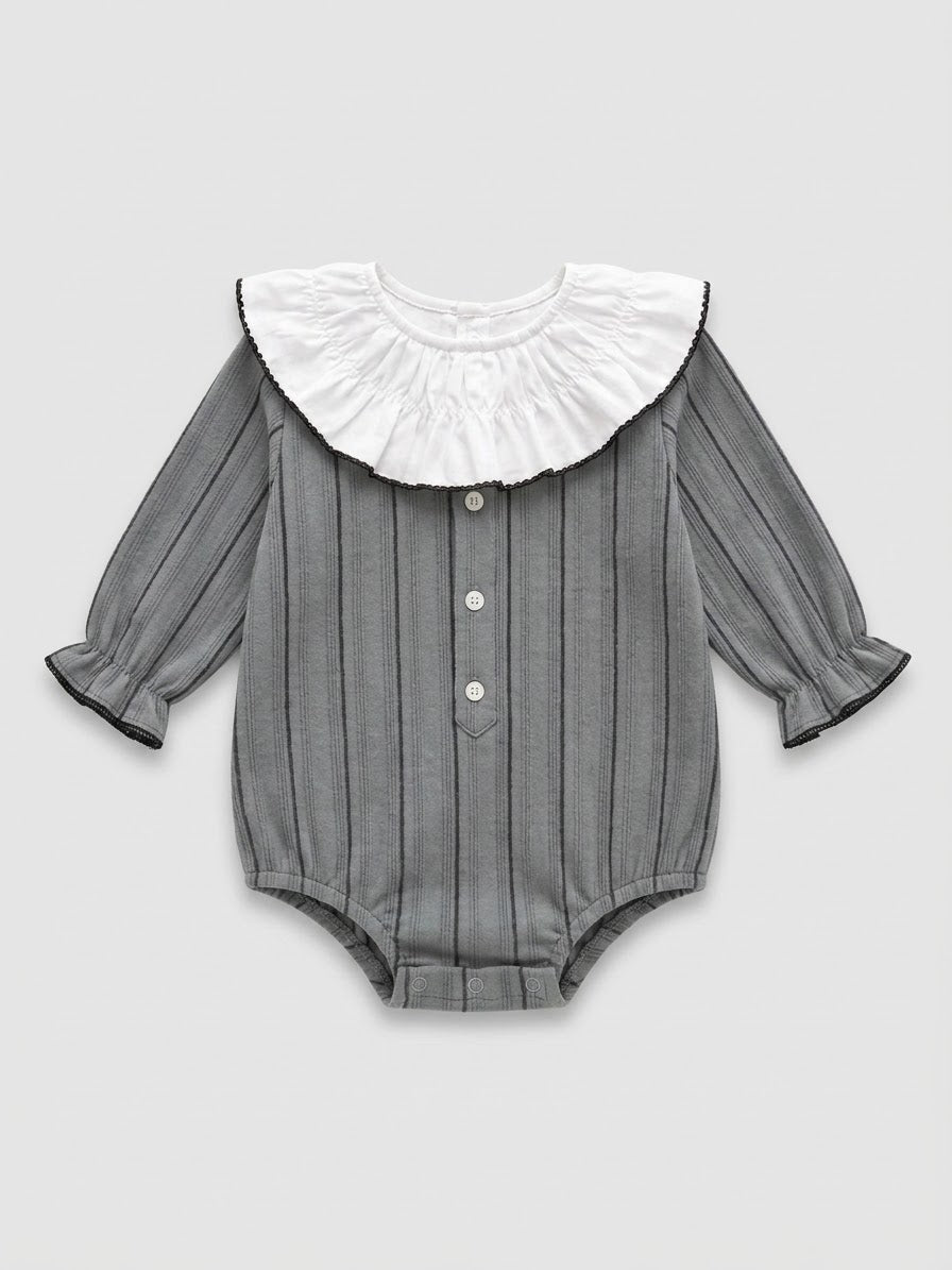 Pelele con cuello blanco - Olmo