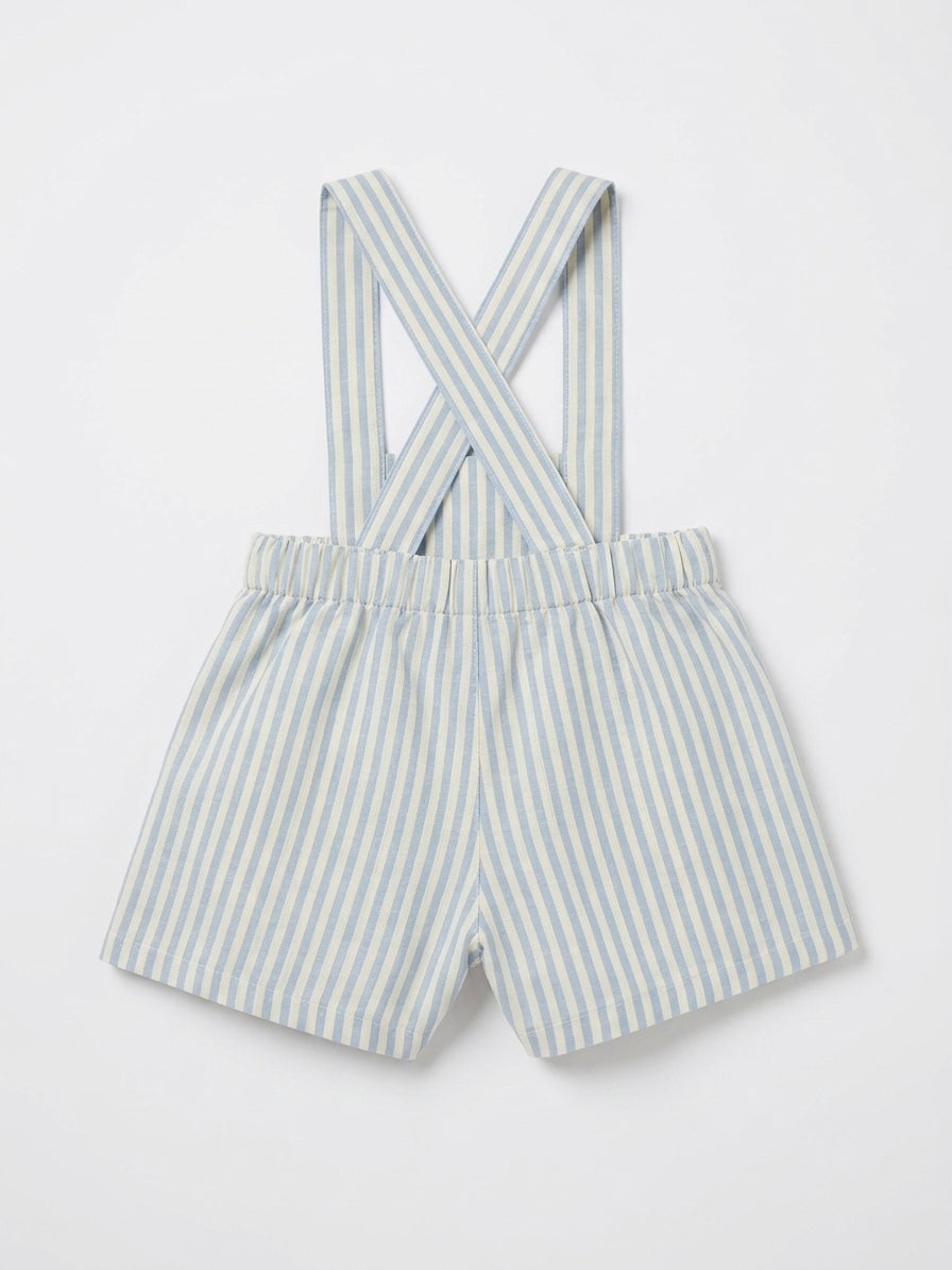 Pantalón con tirantes - Mar