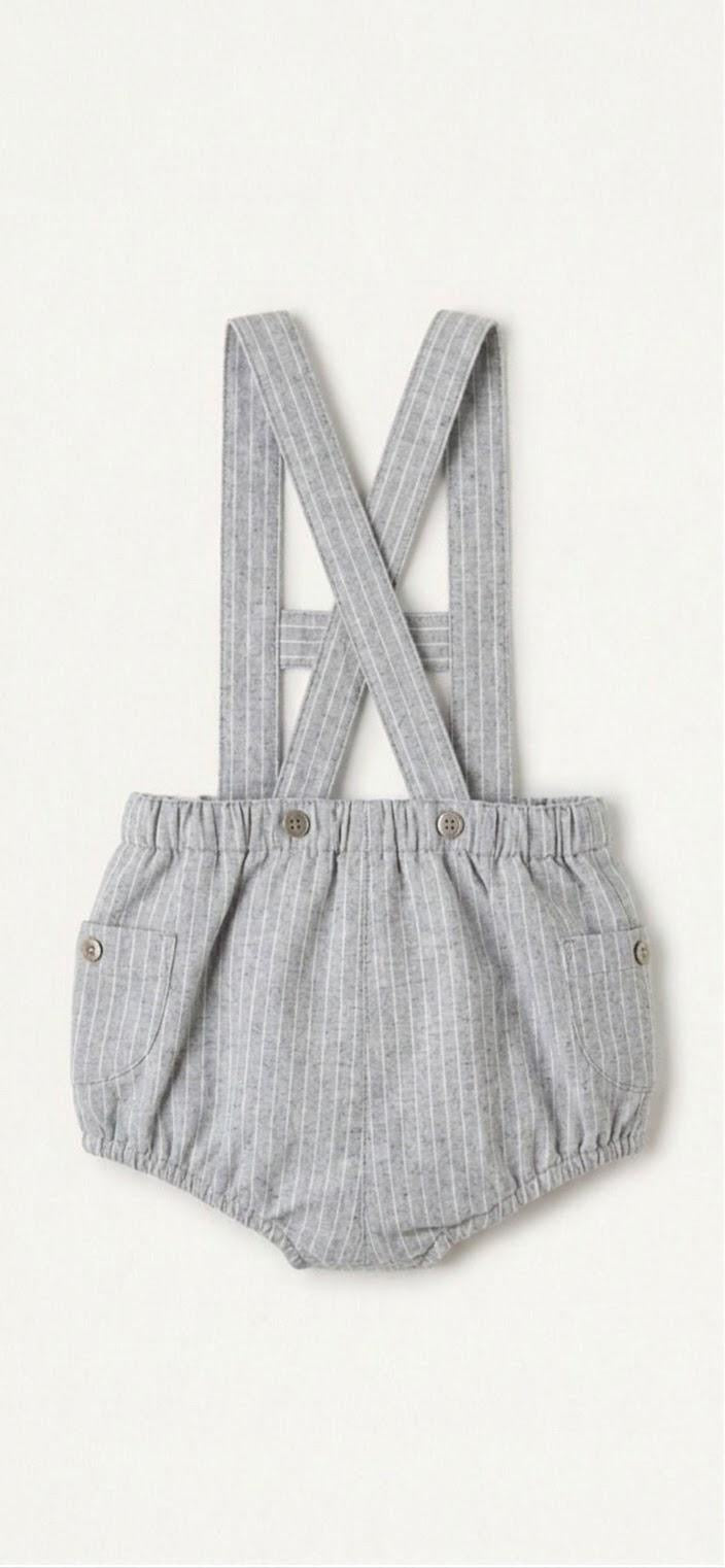 Pantalón con tirantes bolsillos - Lluvia